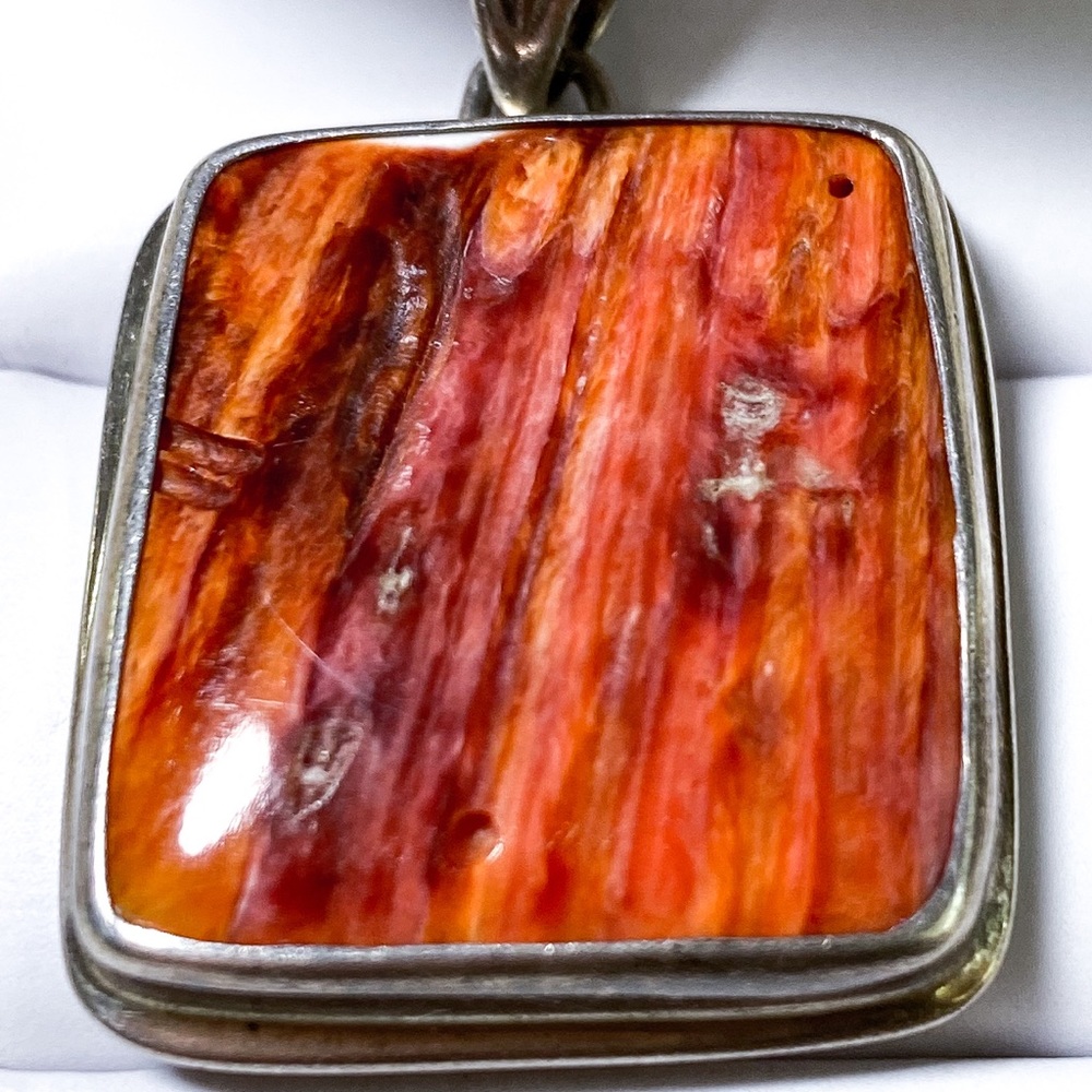 Rare! Red Coral Pendant